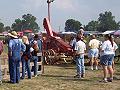 Horse powered corn shelling