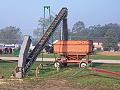 Horse powered elevator and wagon hoist