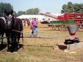 Horse powered corn grinder