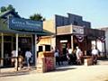 general store, salon, school