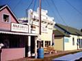 ice cream parlor, barber shop, general store