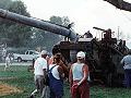 steam powered threshing