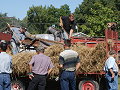 steam powered threshing