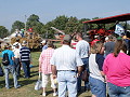 steam powered threshing