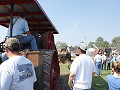 steam powered threshing