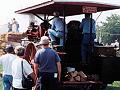 steam powered threshing