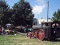 Steam powered sorgum press